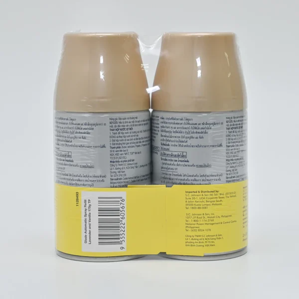 my-11134207-23020-hmyzhjrc9tnv7e.webp GLADE AUTOMATIC SPRAY REFILL LAVENDER VANILLA TWIN PACK 175G