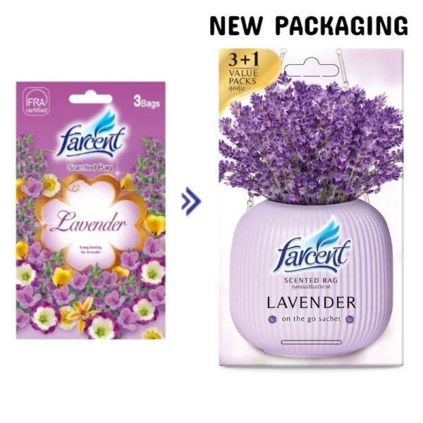 my-11134207-7rasc-m7qbka5hn5jh93.webp FARCENT Scented Bag Room Freshener 3X10G Lavender