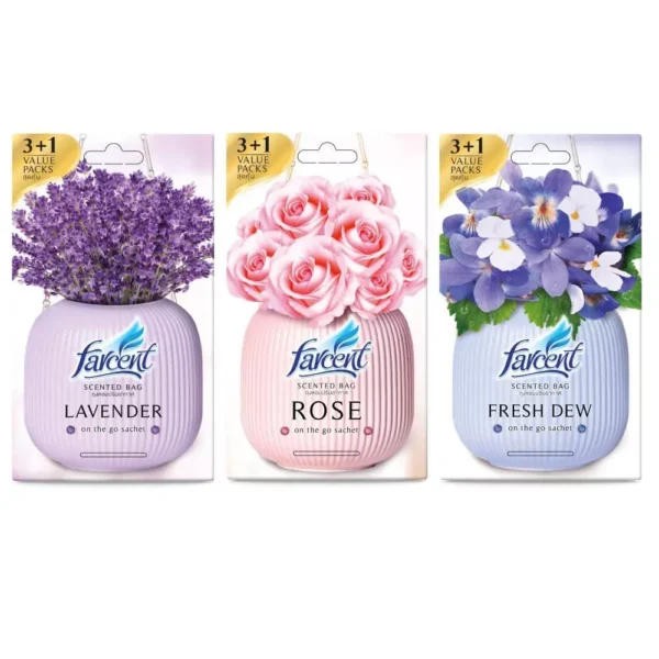 my-11134207-7rash-m7qbo58w3ff137.webp FARCENT Scented Bag 3X10G Fresh Dew Pewangi Air Freshener