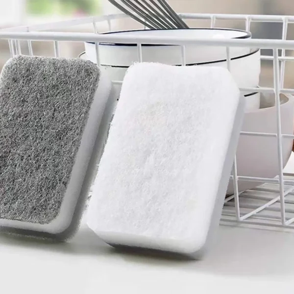 Thickened Dishwashing Kitchen Scouring Pad Cleaning Sponge Cellulose High Effective Scrubbbing