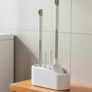 sg-11134201-81zwa-mippg5lfm8lf81.webp 4 In 1 Toilet Bowl Brush Multipurpose Bathroom Long Handle Floor Cleaning Set Berus Tandas