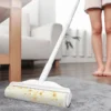 sg-11134202-23030-ha7hroyr5kov13.webp 19cm 24cm Long Handle Lint Roller Clothes Floor Curtain Dust Sticky Cleaner Pet Fur Remover Duster