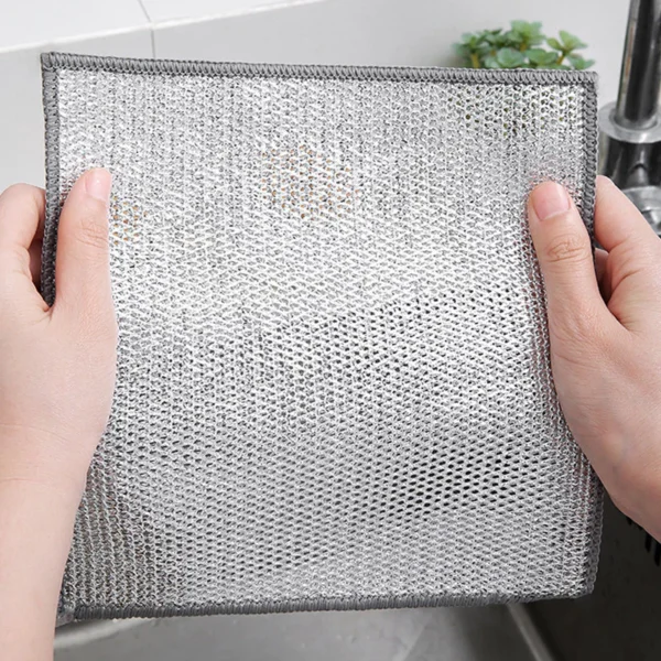 sg-11134202-7rdye-lz7dpwq9vifbc0.webp Anti Scratch Wire Dishcloth Cleaning Rags Sinks Stoves Kitchen Rust Removal Metal Steel Pot Pan
