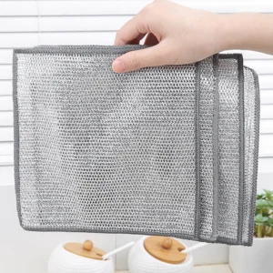 sg-11134202-7rdyq-lz7dq5u8kzmidb.webp Anti Scratch Wire Dishcloth Cleaning Rags Sinks Stoves Kitchen Rust Removal Metal Steel Pot Pan